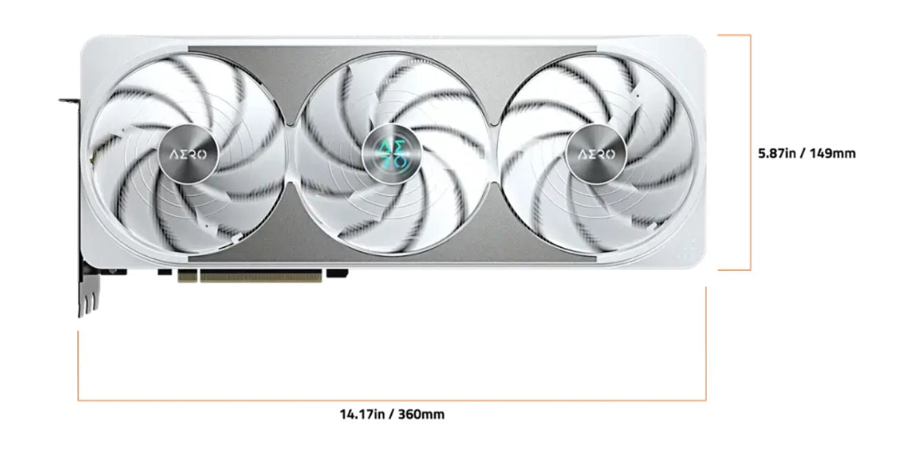 GIGABYTE - NVIDIA GeForce RTX 5070 Ti AERO OC