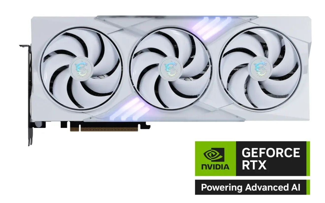MSI - NVIDIA GeForce RTX 5080 16G GAMING TRIO OC WHITE